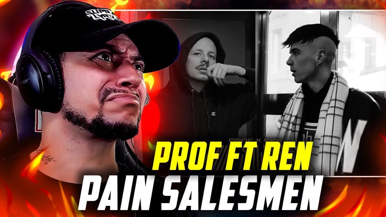 THIS IS ONE CREATIVE DUO!!!! Prof ft Ren - Pain Salesmen (LIVE REACTION)