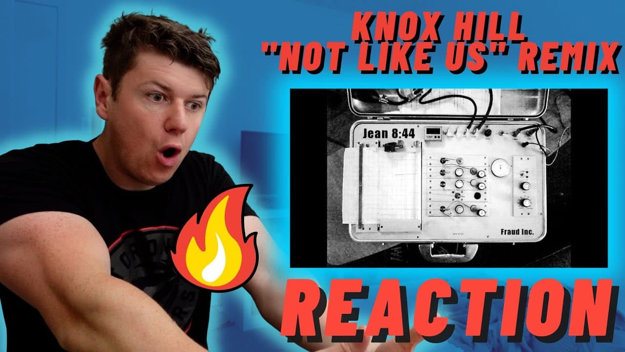 Knox Hill | Kendrick Lamar "Not Like Us" Remix (Scru Face Jean Diss) - IRISH REACTION