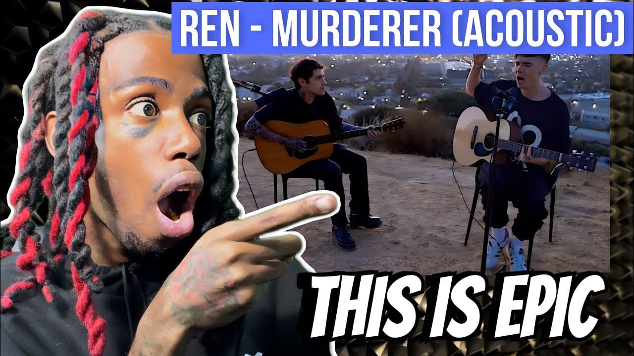 Ren - Murderer (Live Acoustic) REACTION | THIS ACOUSTIC VERSION IS EPIC!!