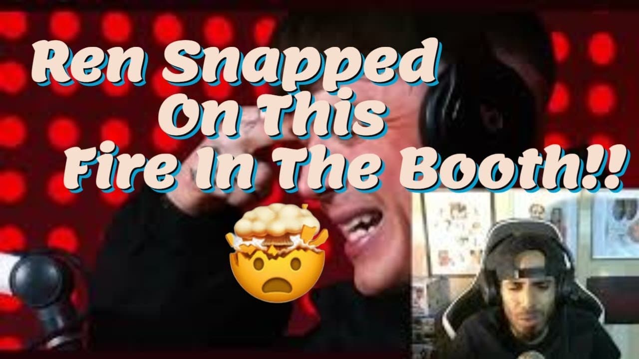 Ren Fire in the Booth!! He Went Crazy!!! Super Lyrical and His Flow is Insane!!