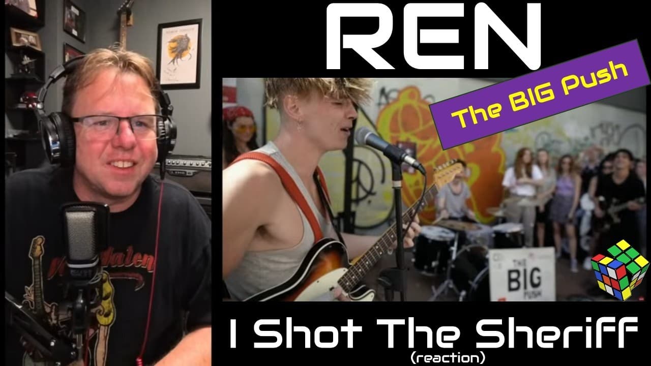🎸 Ren – "I Shot The Sheriff"-Road to Zion| Live Street Performance REACTION 🎤
