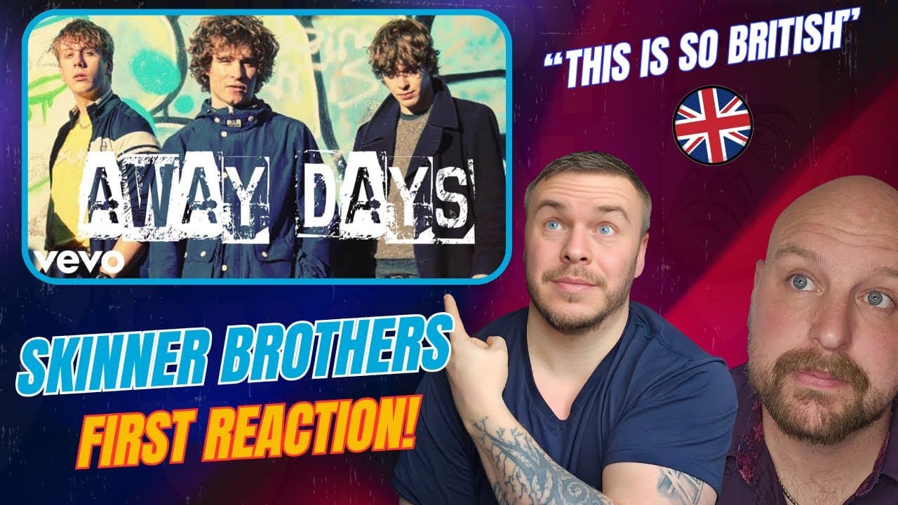 The Skinner Brothers - Away Days | First Reaction (Pure British Grit)