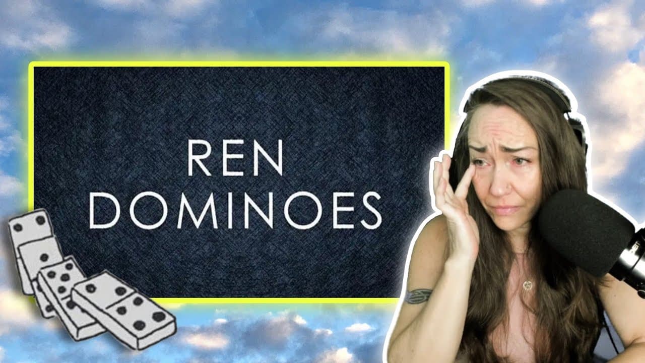 No one wants to feel this way! | Ren - Dominoes (Official Lyric Video) Reaction