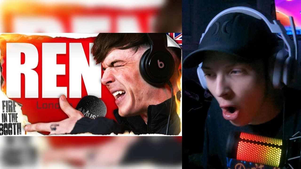 DROP THE ALBUM REN!!! | Fire in the Booth | First Time Listen