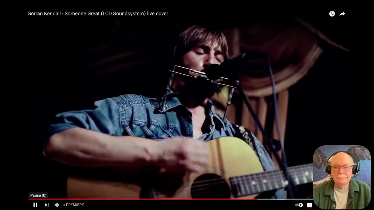 Gorran Kendall - Someone Great (LCD Soundsystem) live cover - reaction