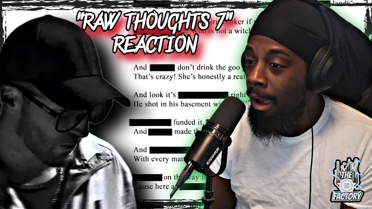 OH MY DAM.....| Chris Webby - Raw Thoughts VII (Official Video) Reaction The Pause Factory