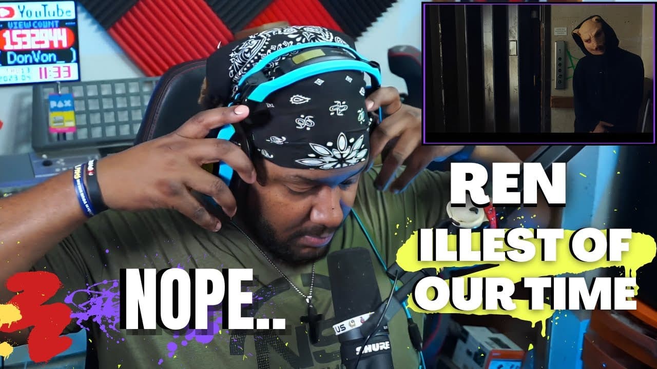 THIS BETTER NOT SCARE ME | REN - Illest Of Our Time (First Time Reacting To Ren)