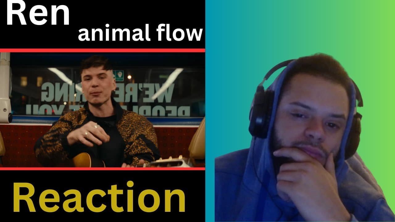 Ren - Animal flow Live acoustic (Reaction)