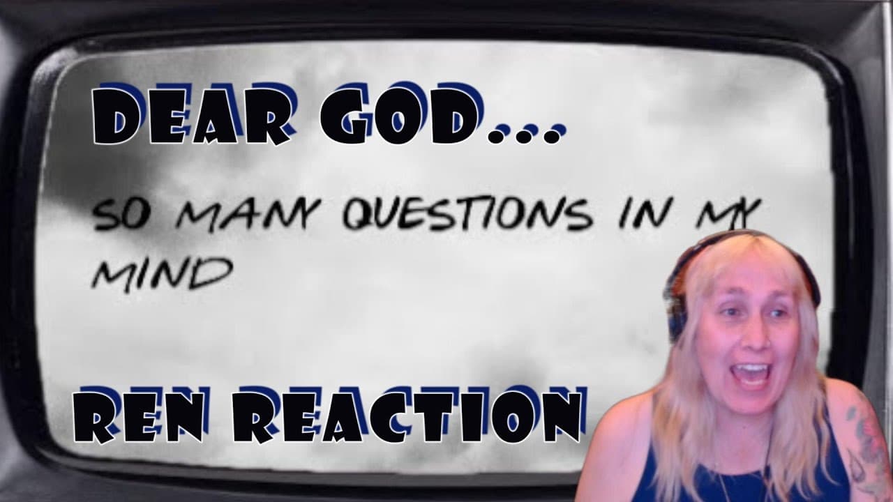 1st time REACTING to: "Dear God" by Ren
