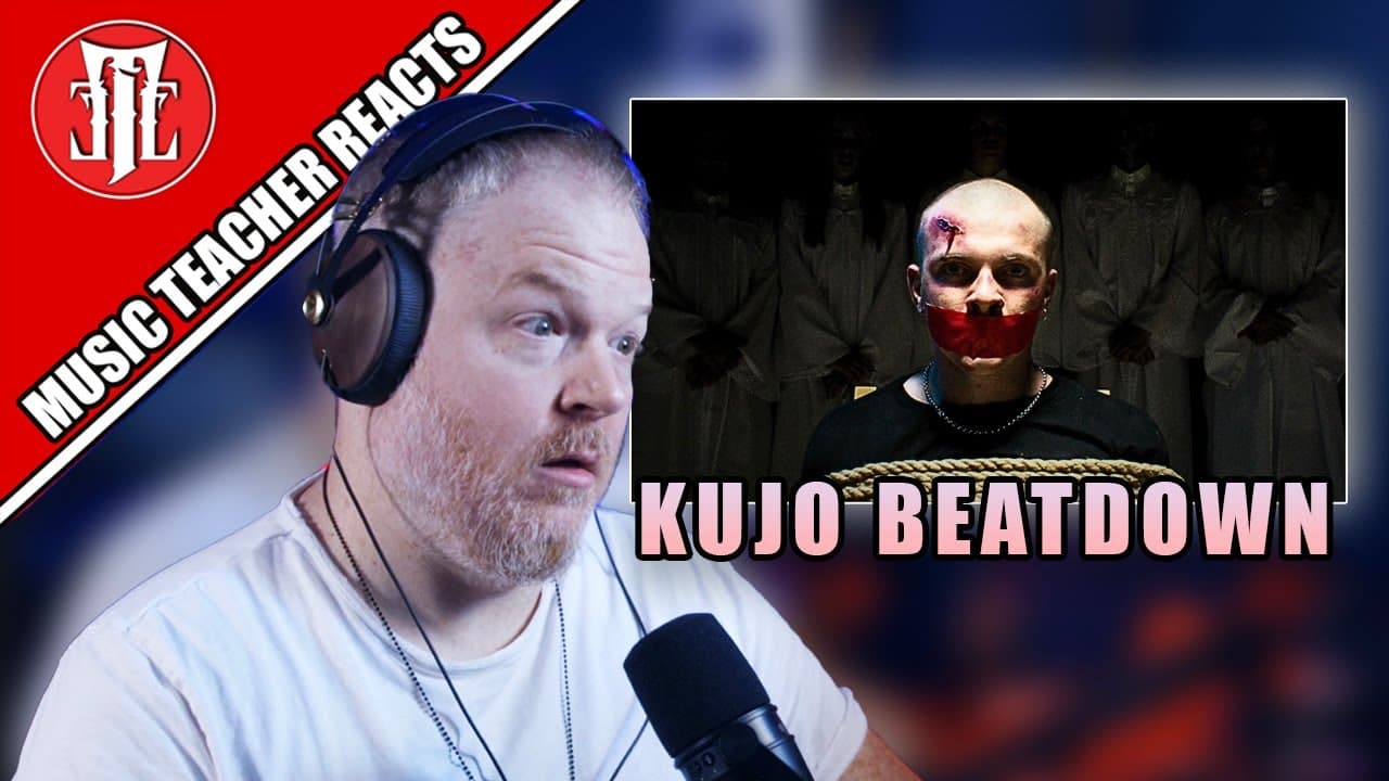 Music Teacher Reacts | REN - Kujo Beat Down