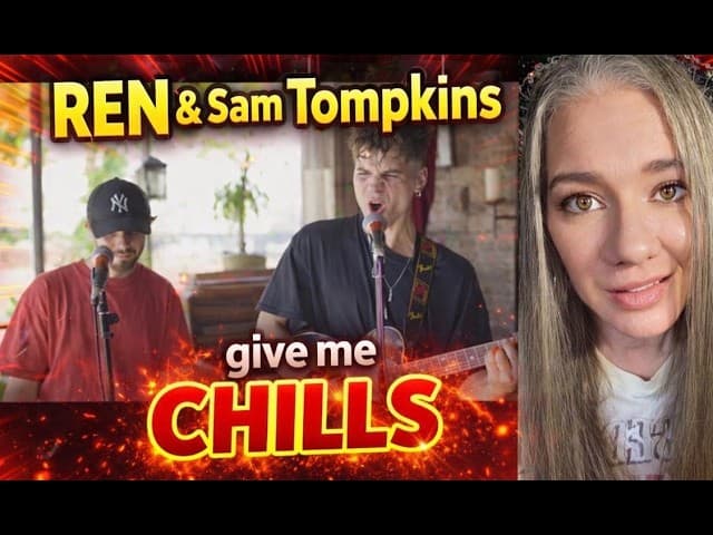 REN and Sam Tompkins I One of the REALest Songs I’ve Ever Heard I Blind Eyed I REACTION