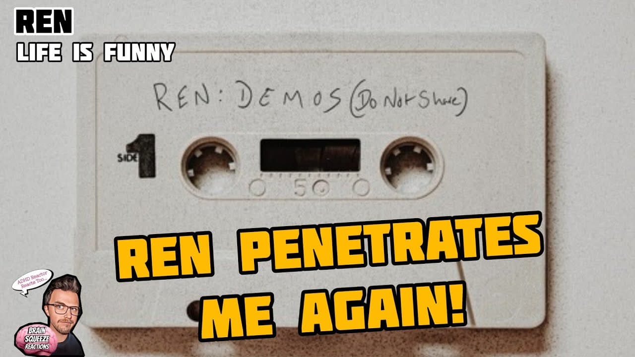 REN - LIFE IS FUNNY (ADHD Reaction) | REN PENETRATED MY SOUL....