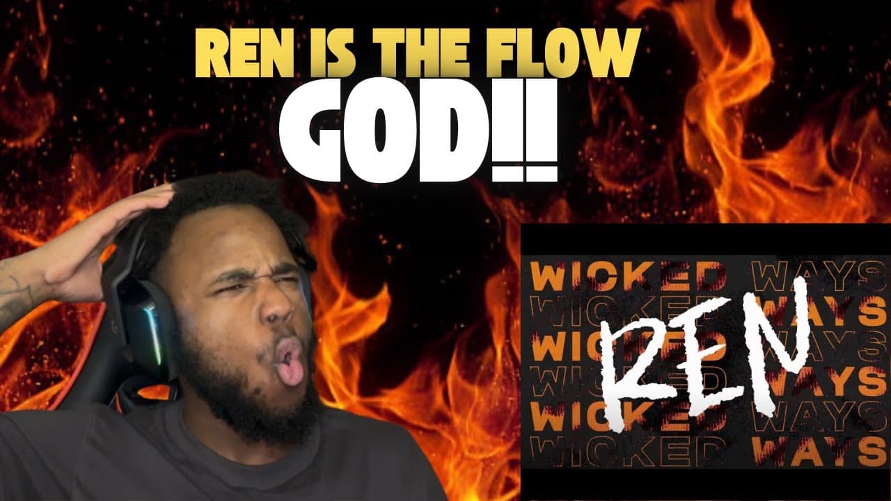 Ren - Wicked ways (First Time Reaction!!!) Ren is a god of Flows🔥🤯