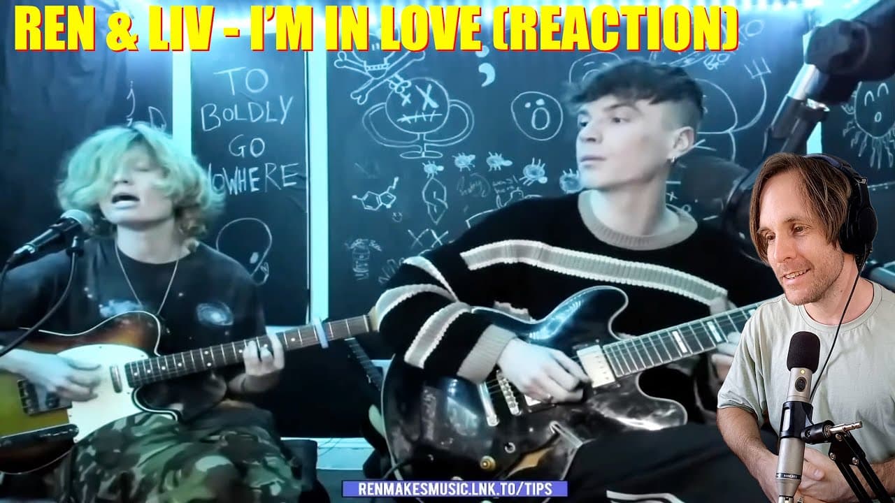 Ren & Liv Sangster - I'm In Love | REACTION