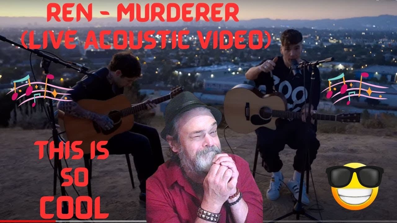 Metal Dude*Musician (REACTION) - Ren - Murderer (Live Acoustic Video) THIS IS SO COOL!