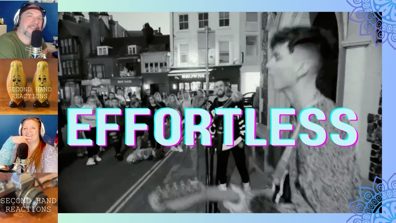 'Improvising Around Stevie Wonder' busking with Ren & Sam Tompkins | REACTION