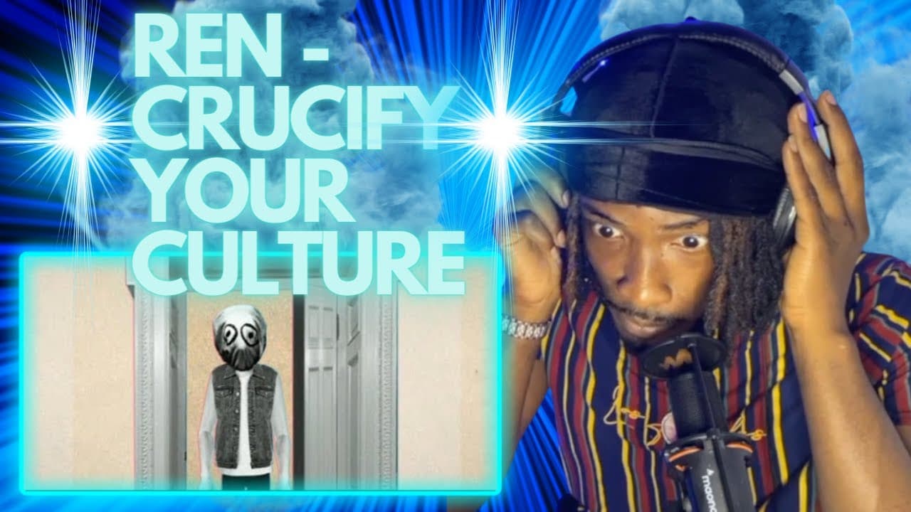 (MUST WATCH) REN - Crucify Your Culture ( LYRIC VIDEO- Simply Reactions
