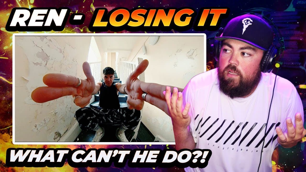 RAPPER REACTS to Ren - Losing it ( FISHER rap retake )