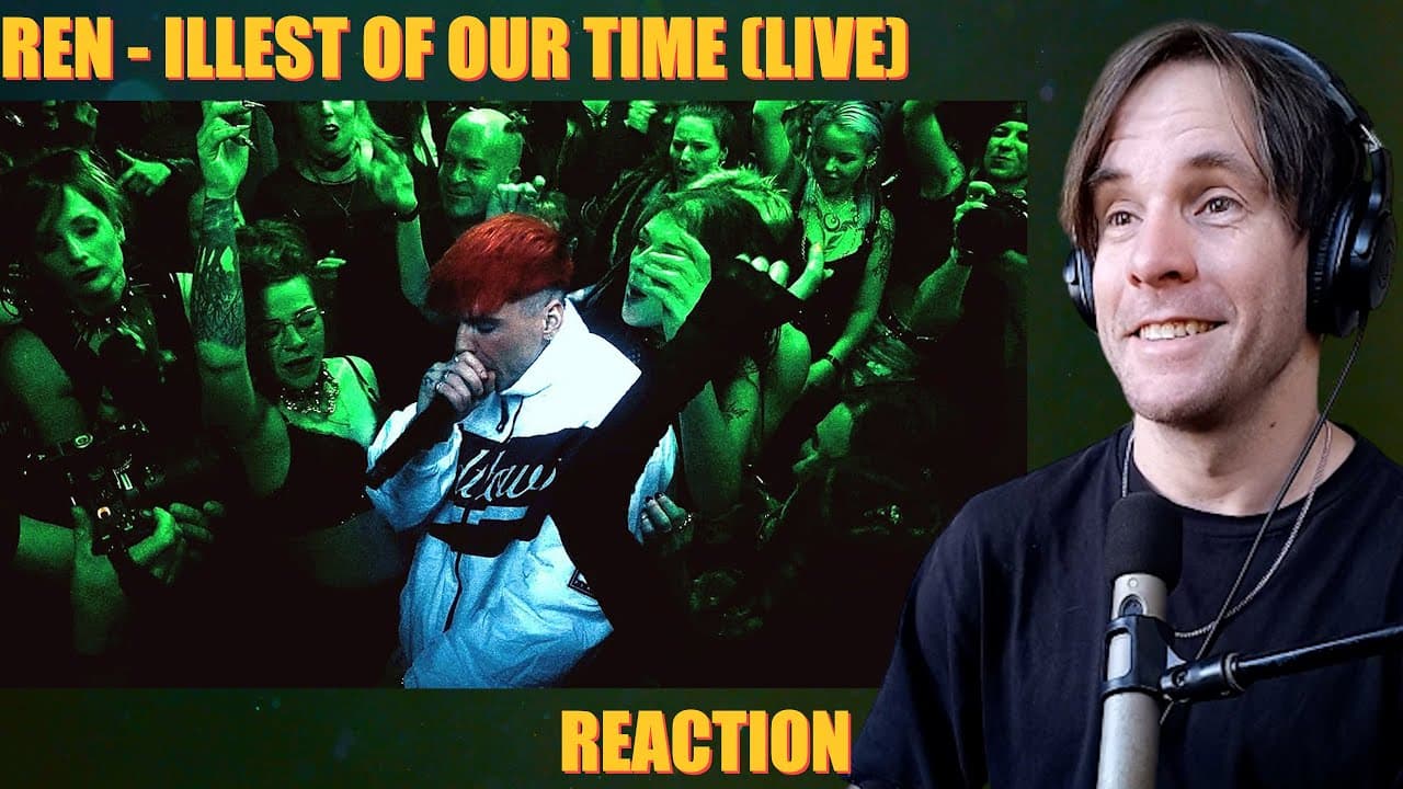 Ren - Illest Of Our Time ( The Sick Boi Live at Dead Wax ) /// REACTION