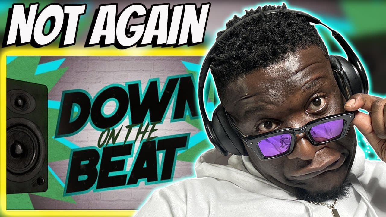 American Rapper Reacts To | Ren - Down On The Beat (feat. Viktus) [Official Lyric Video] REACTION