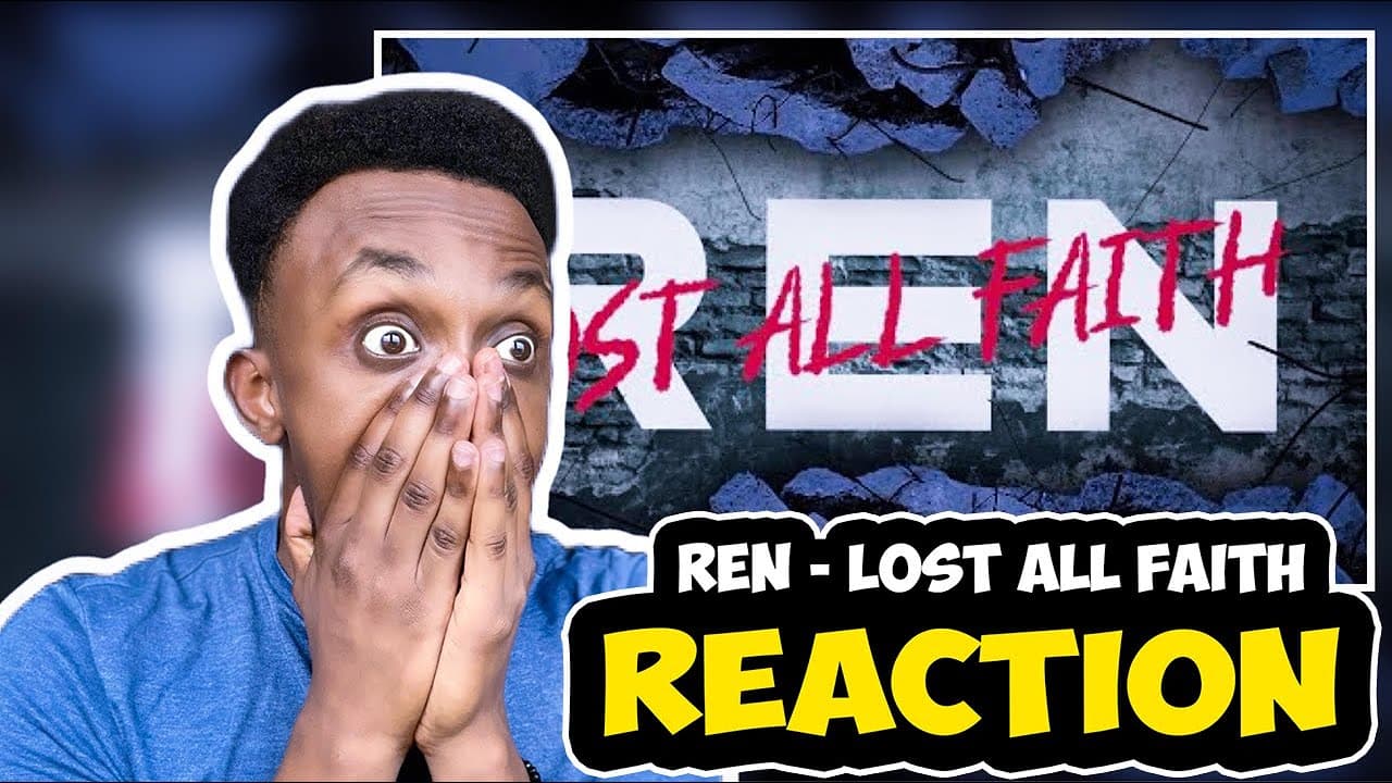 IT'S NOT OVER | Ren - Lost All Faith (LYRIC VIDEO) | UK Reaction
