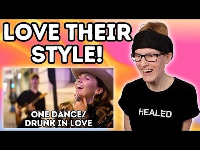 Ren X Chinchilla REACTION - One Dance/Drunk in Love - BUSKING STYLE!