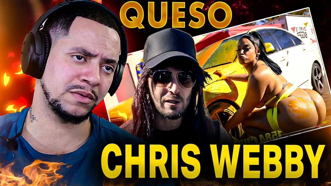 GREAT VISUALS HERE!!! Chris Webby - Queso (LIVE REACTION)