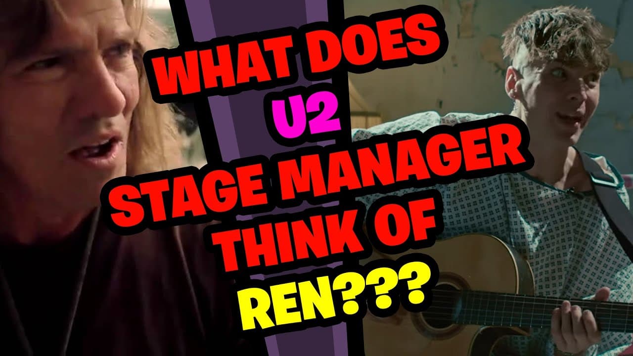 U2 Stage Manager Reacts to REN!