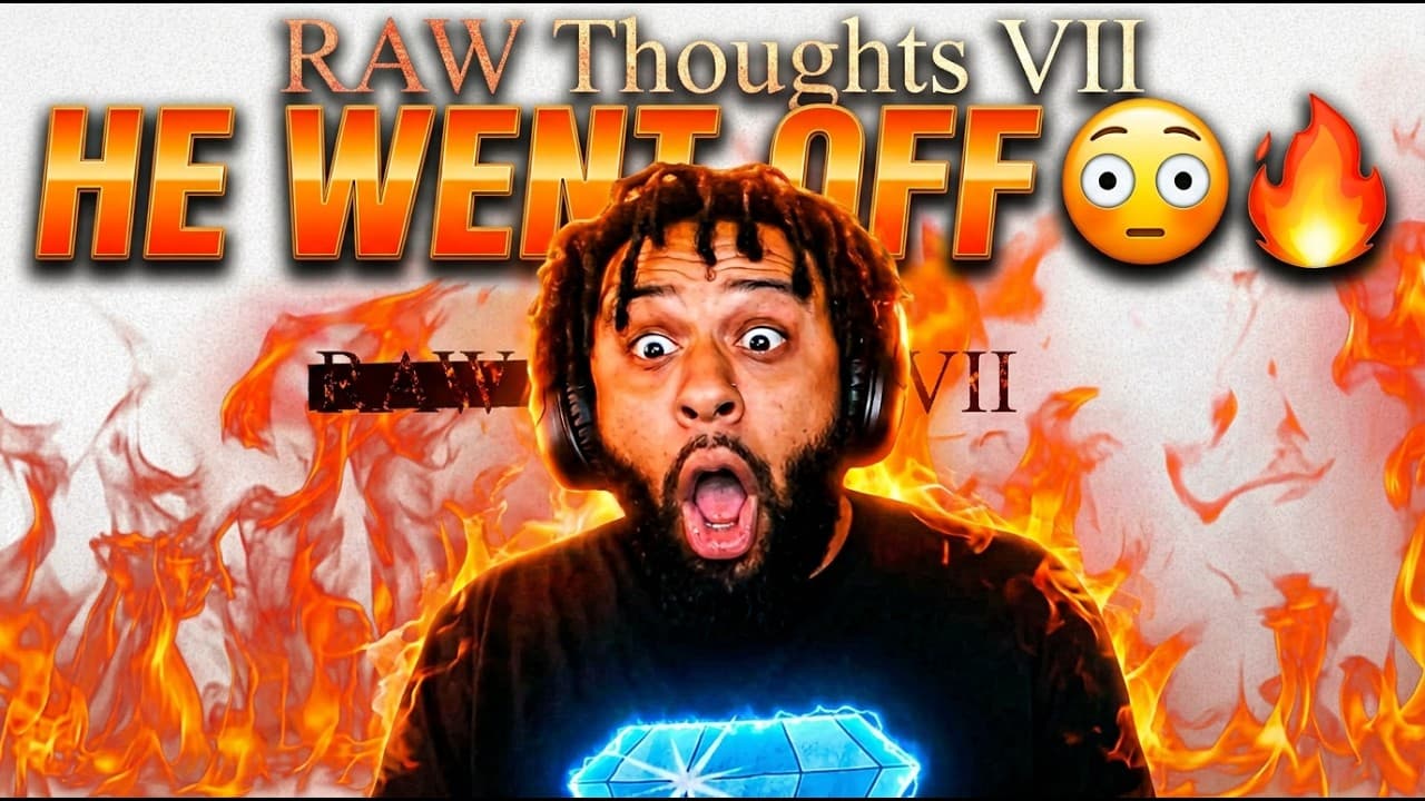 Chris Webby – Raw Thoughts VII (Official Video) [REACTION] | HE SAID IT ALL! 😳🔥