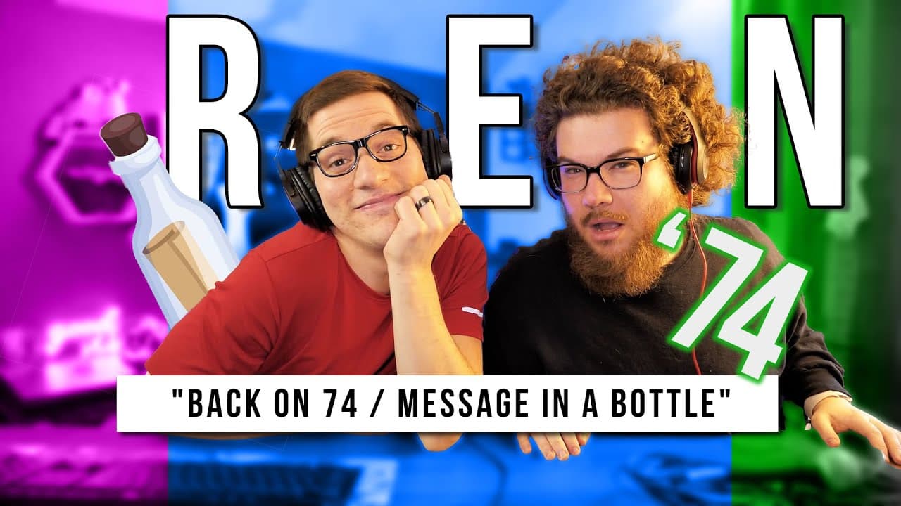 The. Freaking. VIBES 🤩 We React to Ren "Back on 74 / Message in a Bottle #ren #renreaction #vibe