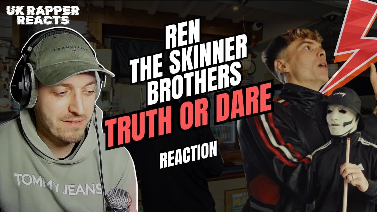 RAPPER REACTS to REN x THE SKINNER BROTHERS - Truth Or Dare | Music Reaction | Zee TV