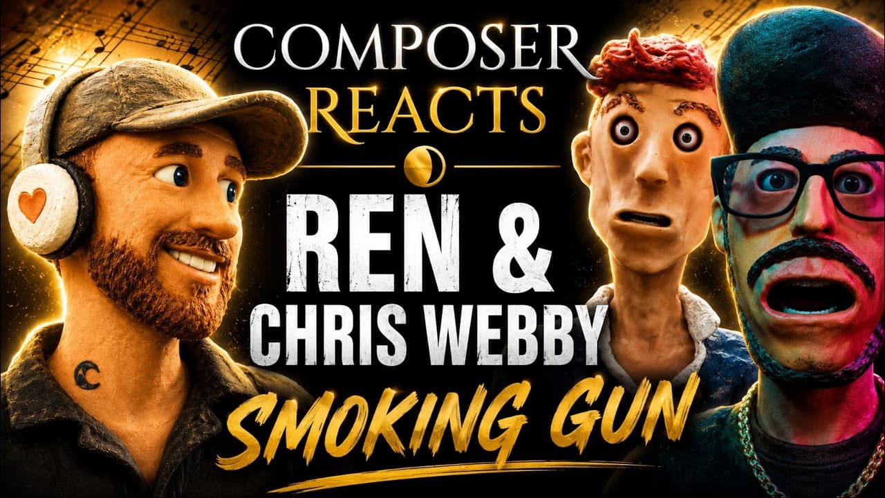 Composer Reacts to Ren x Chris Webby - Smoking Gun