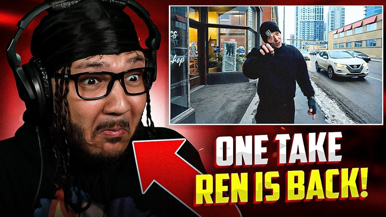 FIRE or NAH?!  | Ren - Halftime ( Nas Retake ) (REACTION)