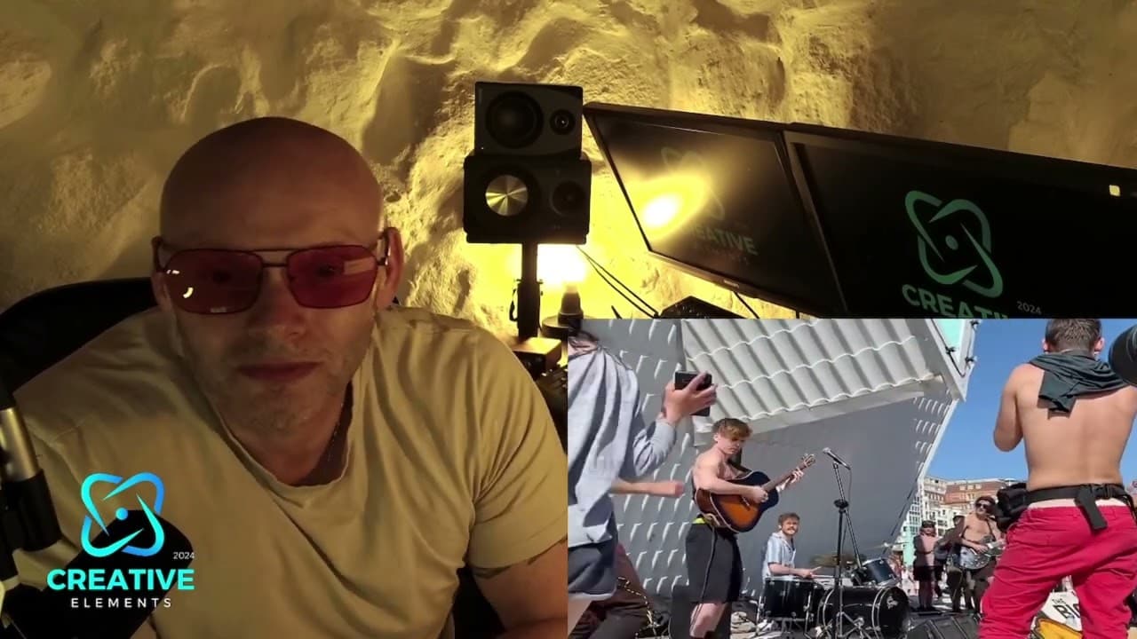 THE BIG PUSH BRIGHTON BEACH (Live Busking)#renreaction #music #chitchat #reaction #renegade. 