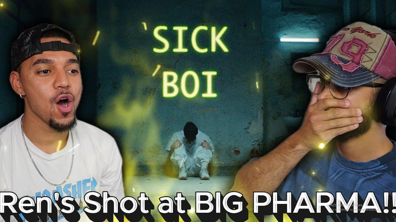 Ren's Beef With Medication! ... Ren - Sick Boi (Official Music Video) - Reaction