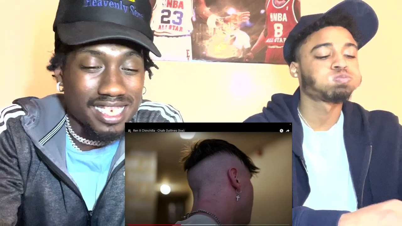 REN IS ON ANOTHER LEVEL!! FIRST TIME HEARING Ren X Chinchilla - Chalk Outlines (live) REACTION