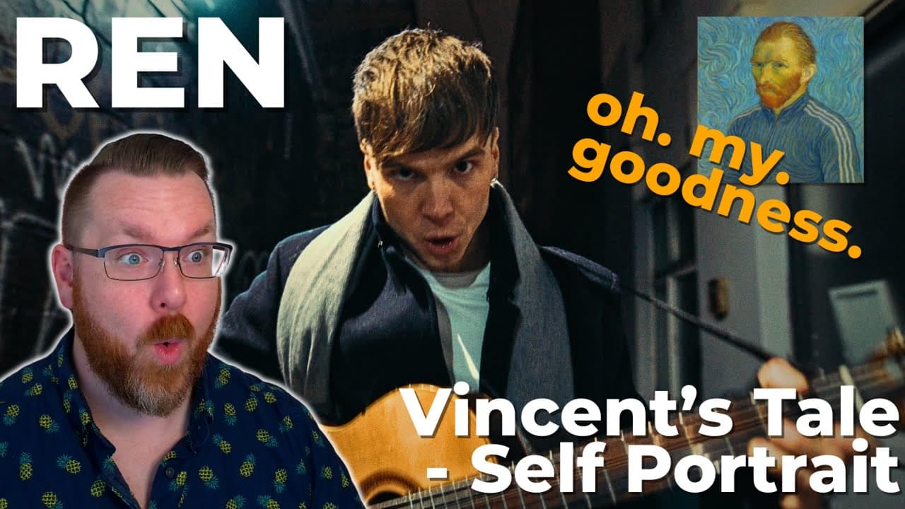 That Escalated Quickly! | Worship Drummer Reacts to "Vincent's Tale - Self Portrait" by Ren