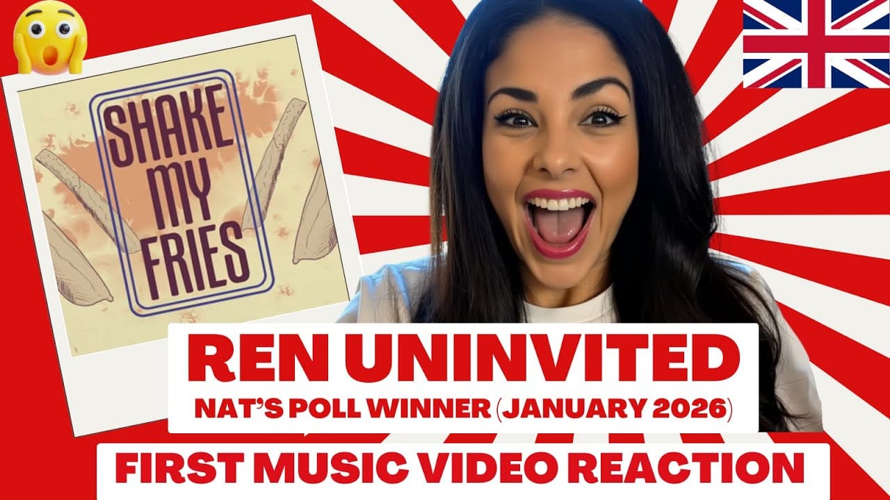 Ren's Uninvited Got Me A Little Frisky (Nat's Poll Winner JAN 2026) - First Music Video Reaction