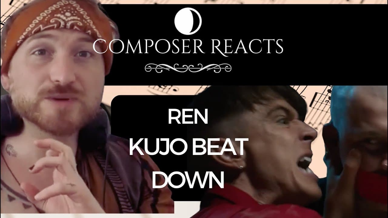 Composer Reacts to Ren - KUJO BEAT DOWN