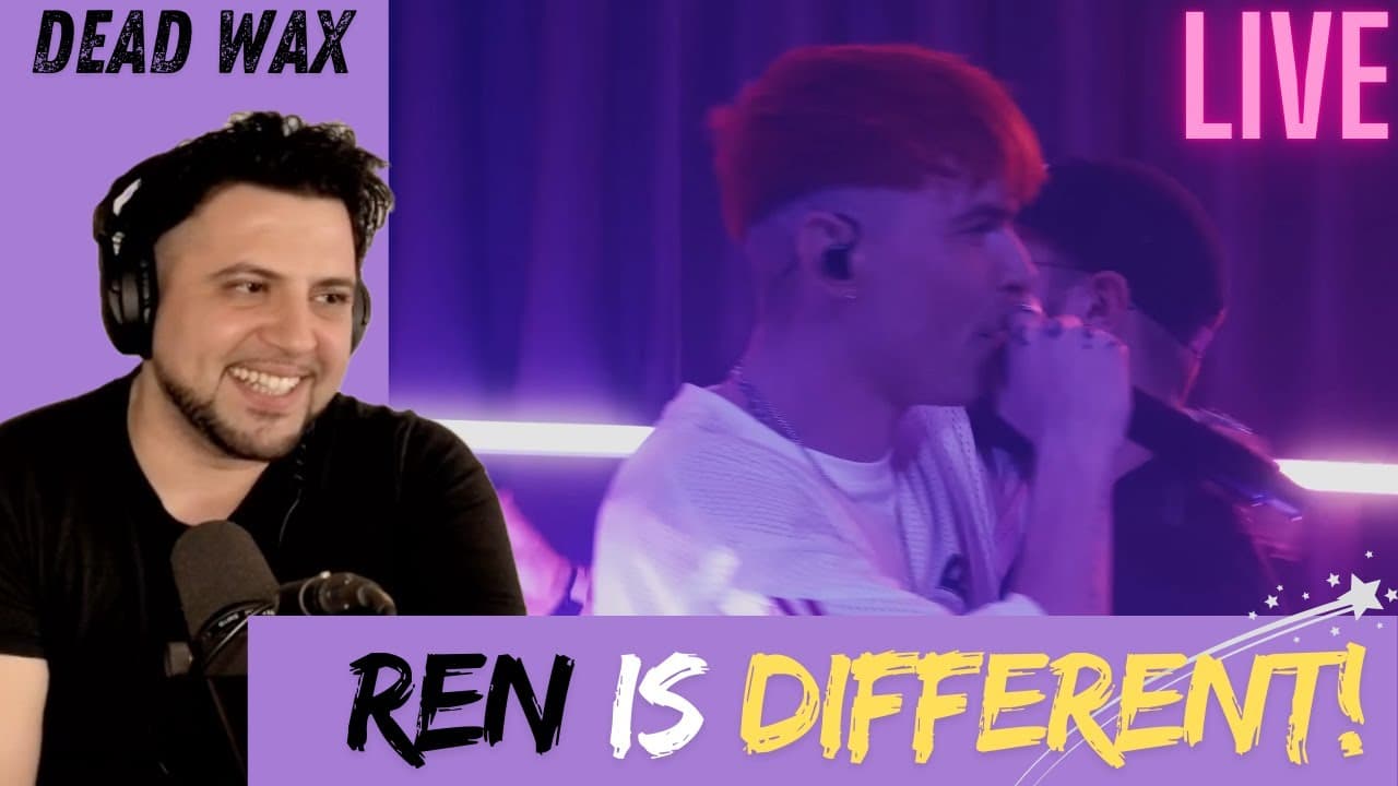 Ren | First Time Reaction | The Sick Boi Live at Dead Wax  (Full Video)