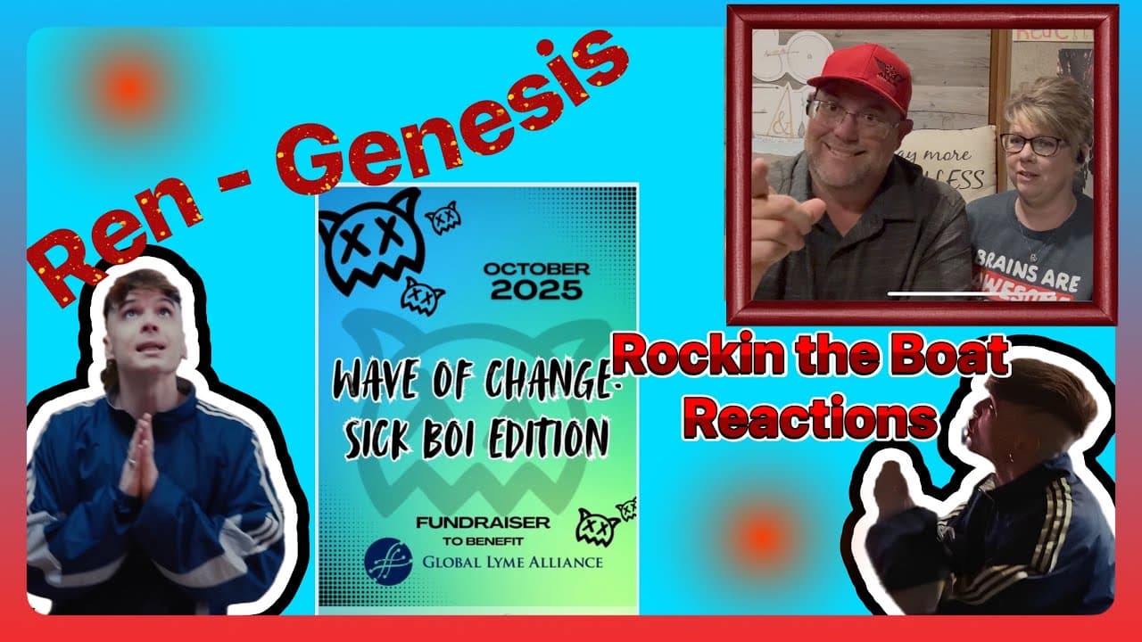 Ren Genesis First reaction & Join the “Wave of Change” in honor of Ren’s battle w Lyme Disease
