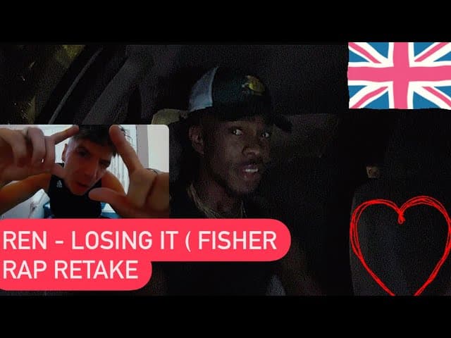 REN - LOSING IT(FISHER-RAP RETAKE (AMERICAN REACTION ) didn’t like my edits 🤦🏾‍♂️this better🎢🤘🏾