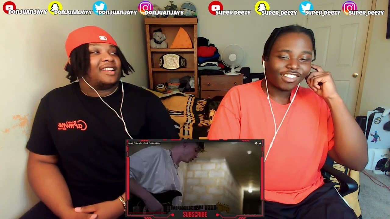 CHINCHILLA VOCALS!!! BLOODLINE Reacts to Ren X Chinchilla - Chalk Outlines (live)