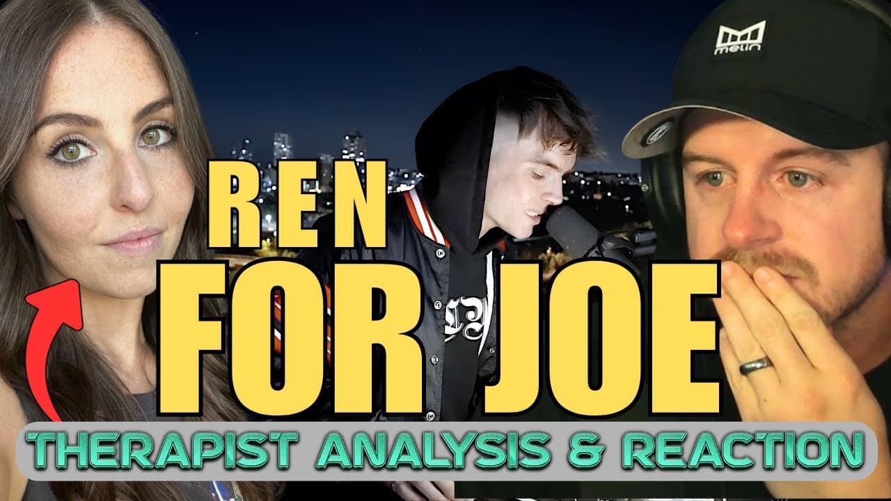 Therapist First Reaction & Analysis of Ren - For Joe (Live Performance Video) | SUCH A POWERFUL SONG