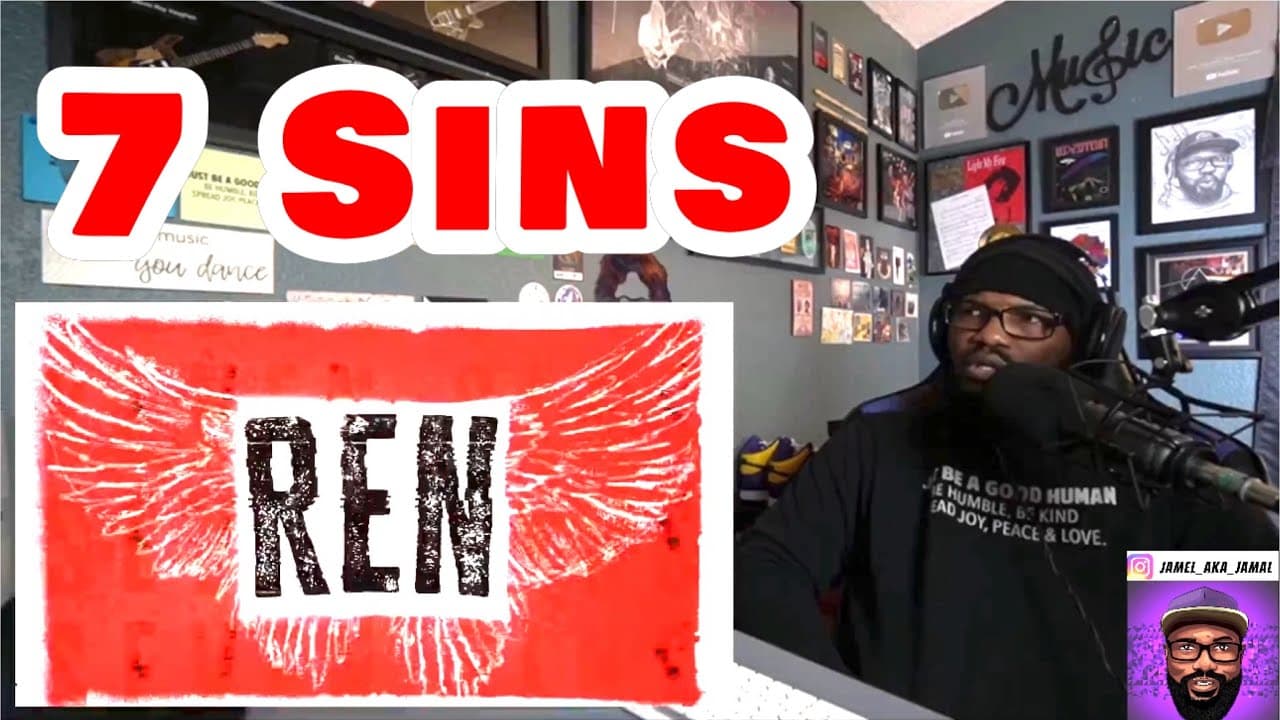 Ren - Seven Sins (Official Lyric Video) | REACTION