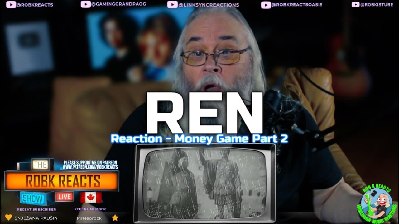 REN - 'Money Game Part 2' | First Time Reaction | Mind-Blowing Lyric Video!