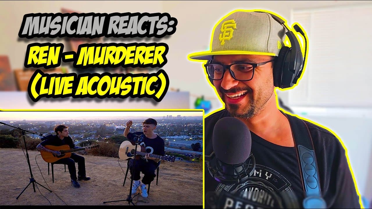 Musician reacts to Ren - Murderer (Live Acoustic) @RenMakesMusic #reaction #musician