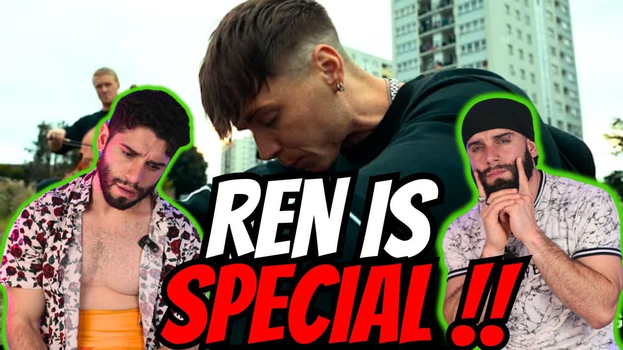 Ren - Bitter Sweet Symphony (Live) Twin Rappers React !! BETTER THAN THE ORIGINAL?