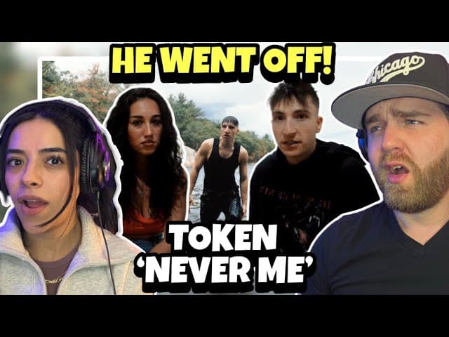 TOKEN WHAT ARE YOU ON BRO?! : Token - Never Me (Official Music Video) | FIRST TIME REACTION