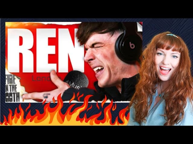 Redhead Reaction to REN - Fire in the Booth 🇬🇧